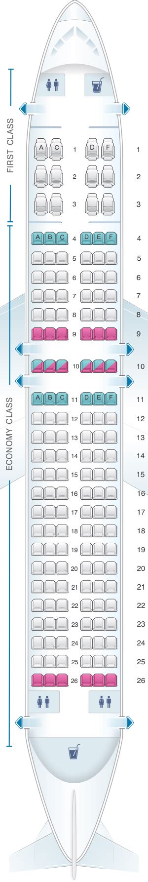 airbus a320 seat map|Seat map of American Airlines Airbus A320 aircraft.